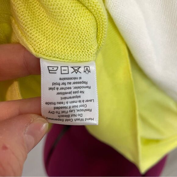 MarlaWynne Boxy Dip Dye Pullover Lightweight Cotton T-shirt Oversized Summer Top - Picture 8 of 10